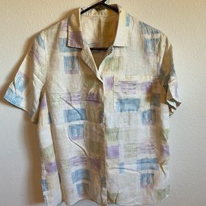 Vintage 90s Button Up Shirt